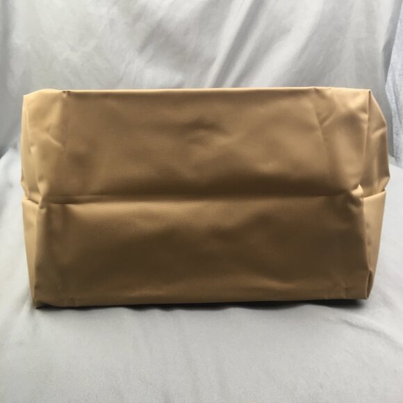 NWT Longchamp Le Pliage Original Large Shoulder Nylon Bag Tote IN Camel - Picture 7 of 12